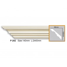 Карниз из полиуретана P 202 (2.44м)